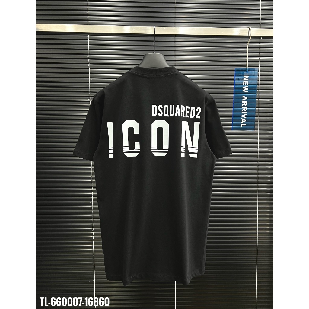 🔥Hot🔥Áo thun DSQUARED2 in chữ trước sau thiết kế hot trend Nam nữ New 2024
