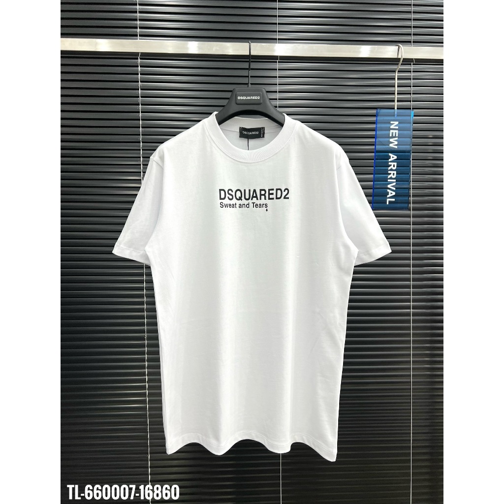 🔥Hot🔥Áo thun DSQUARED2 in chữ trước sau thiết kế hot trend Nam nữ New 2024