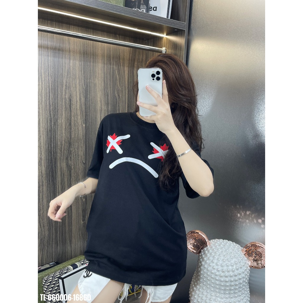 🔥Hot🔥Áo thun Dsquared2 in hình mặt thiết kế hot trend Nam New 2024