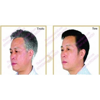 [HCM]DẦU GỘI NHUỘM TÓC ĐEN - gội là Đen [nguyên hộp 10 gói]