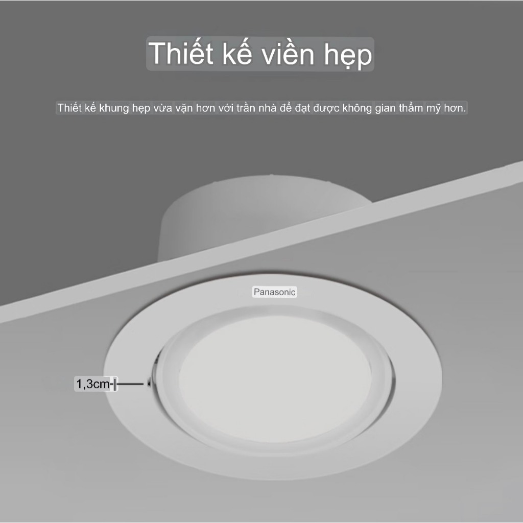 Đèn chỉnh góc Panasonic chính hãng, Đèn sportlight Panasonic 7w D90