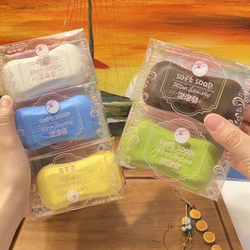 squishy cục xà bông mềm thơm chậm tăng