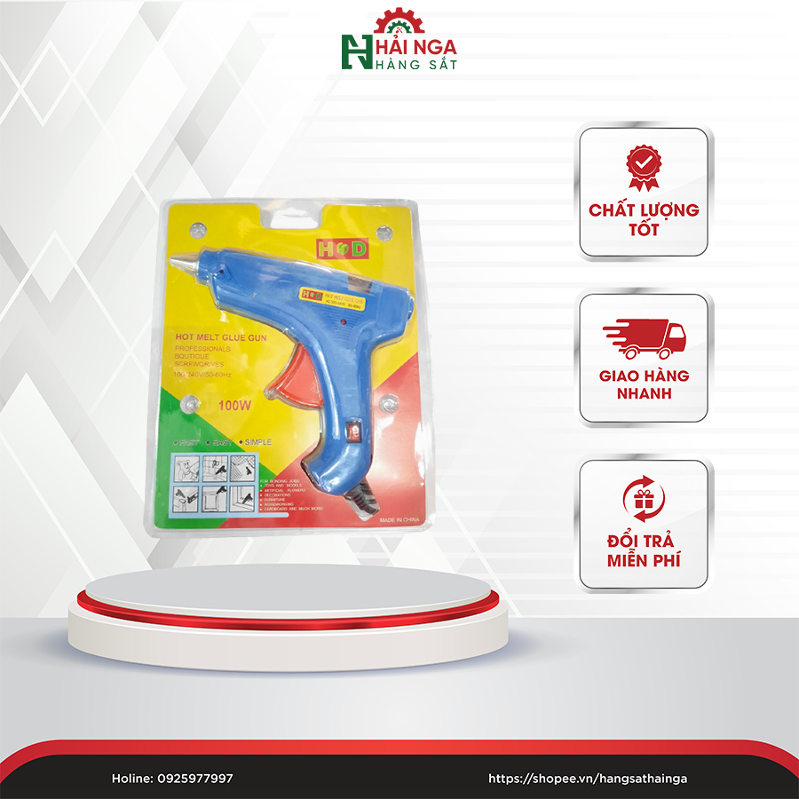 Máy Bắn Keo Nến, Keo Silicone - 20W 100W HẢI NGA HÀNG SẮT