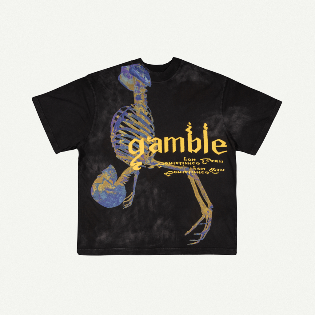 GOTHIC TEE / Áo Thun Tay Ngắn Oversized Boxy Fit / GAMBLE WORLDWIDE