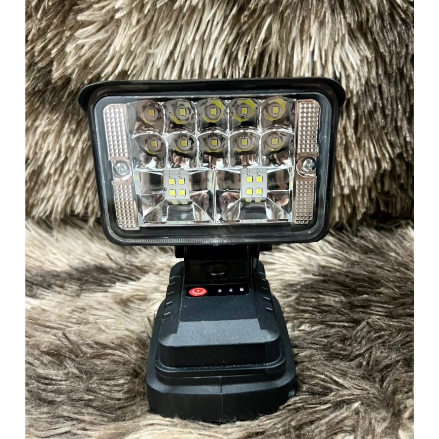 Đèn LED siêu sáng dùng chân pin Makita 18V.