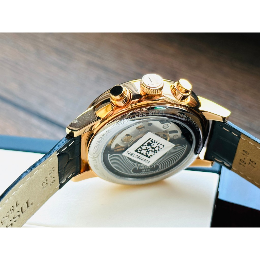 Đồng hồ nam dây da Tissot Carson Automatic T085.427.36.061.00