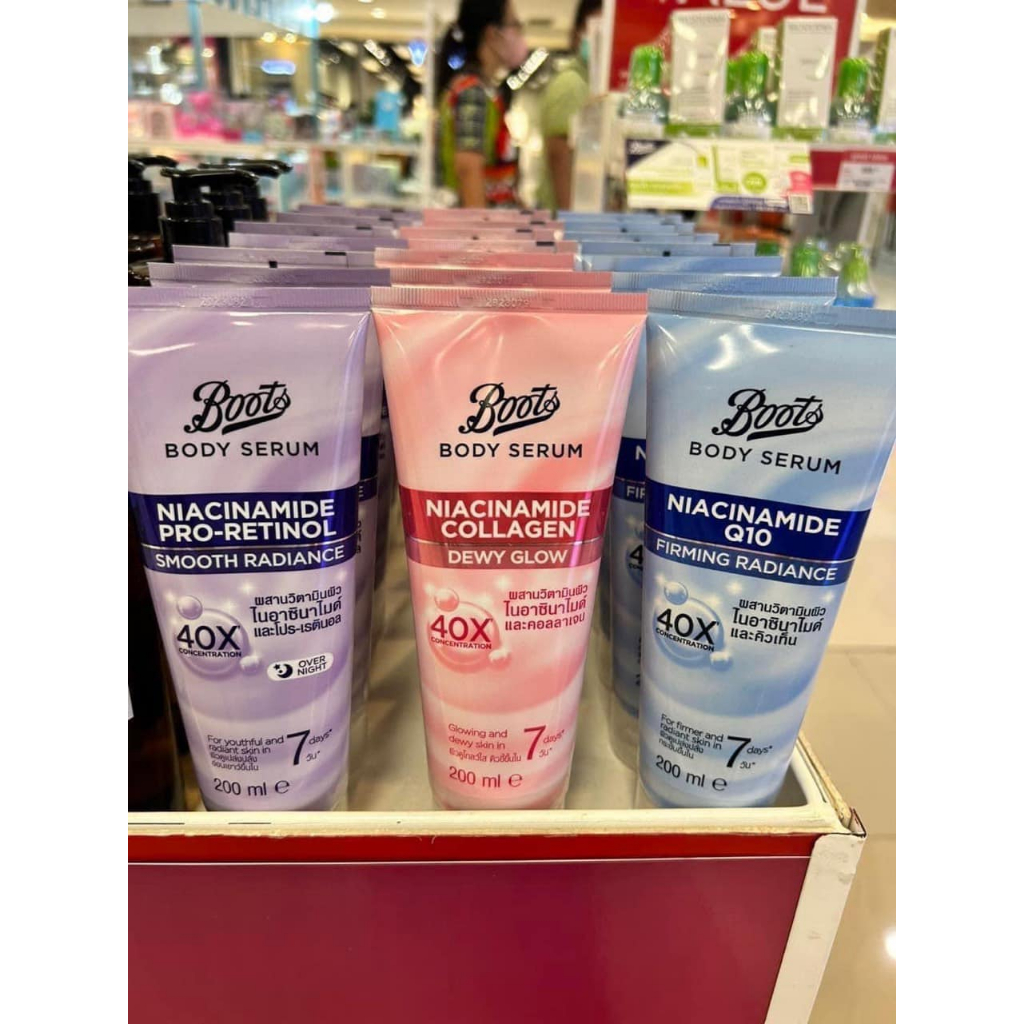 Serum body siêu trắng da chứa 40x Niacinamide và retinol 200ml