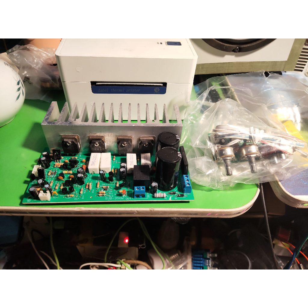 Mạch Khuếch Đại Âm Thanh loa Siêu Trầm Công Suất Cao 350W