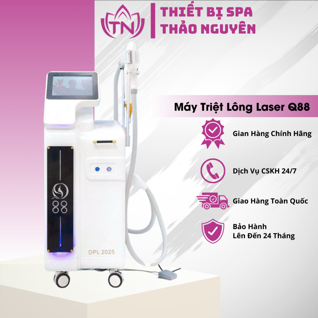 Máy Triệt Lông Laser Q88