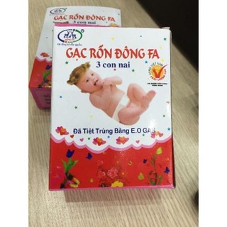 Combo 5-10 Hộp Băng Rốn Đông Pha, Gạc Rốn Đông Pha cho bé sơ sinh ( 1 hộp 3 chiếc )