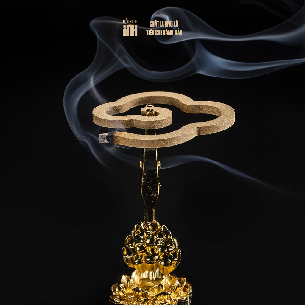 Trầm vân mây thượng hạng nguyên chất không keo hương thơm dịu ngọt lưu hương rất lâu, hộp mica tiện lợi 8 và 20 vân