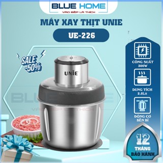 Máy Xay Thịt Unie UE226, Công Suất 300w - 2 Cối Inox 304, Hàng Chính Hãng