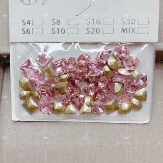 Set đá khối mix màu mix size đính móng