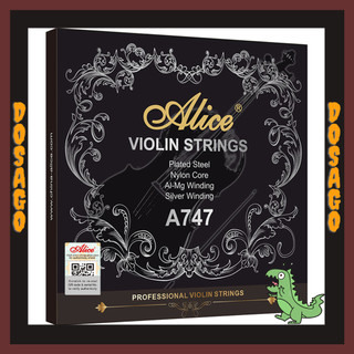 Chính hãng - Dây đàn Alice A747 dành cho đàn violi, model cao cấp nhất của Alice