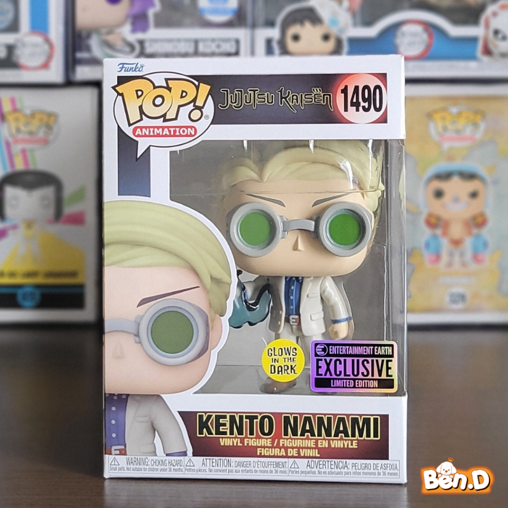 Mô hình nhân vật chính hãng Funko Pop Jujutsu Kaisen: Kento Nanami  #1490, EE Exclusive