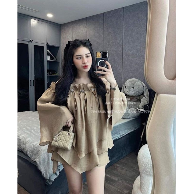 Kẹp Nơ Nhỏ , Kẹp Mái Chất Liệu Nhung Đen Xinh Xắn Dễ Thương