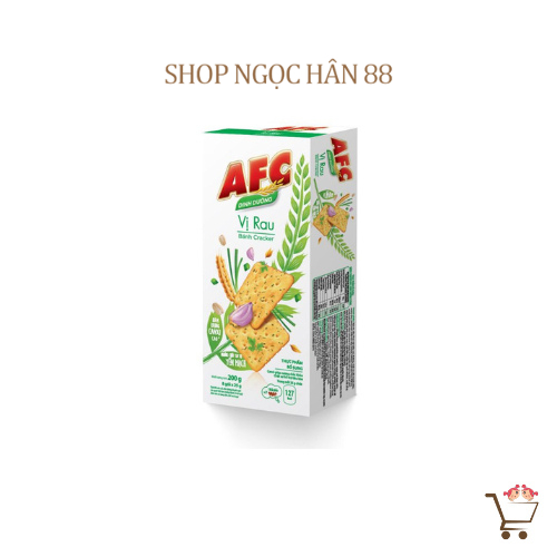 Bánh AFC Lúa mì, tảo biển, cốm non, bò bít tết, rau 172gr