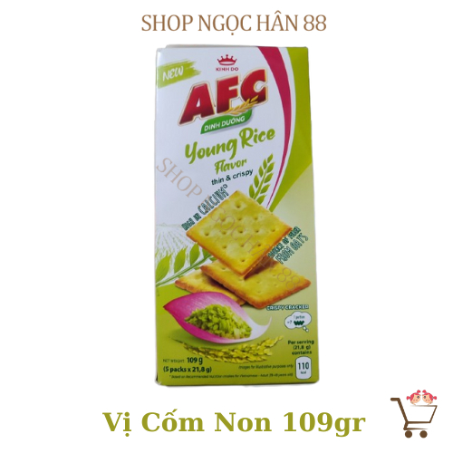 Bánh AFC Lúa mì, tảo biển, cốm non, bò bít tết, rau 172gr