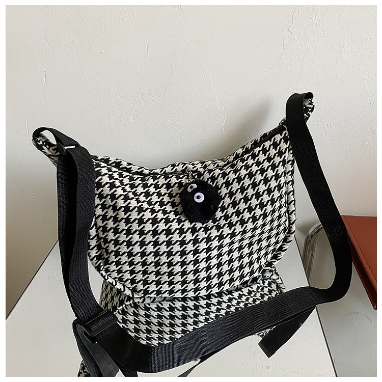 Túi đeo chéo túi tote Hàn Quốc unisex hot kẻ sọc basic phong cách trẻ trung năng động