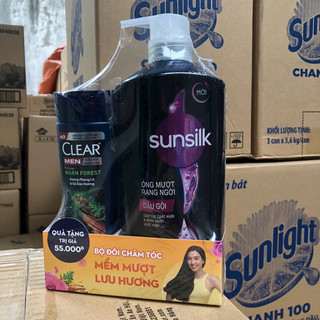 Dầu gội Sunsilk 650g tặng kèm tùy theo mỗi đợt công ty khuyến mãi