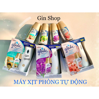 Bộ máy xịt thơm phòng tự động GLADE. Lõi thơm thay thế cho máy 9 mùi hương