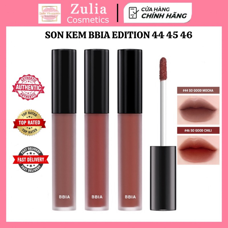 Son Kem Lì Bbia Last Velvet Lip Tint - Dusk Edition  5g