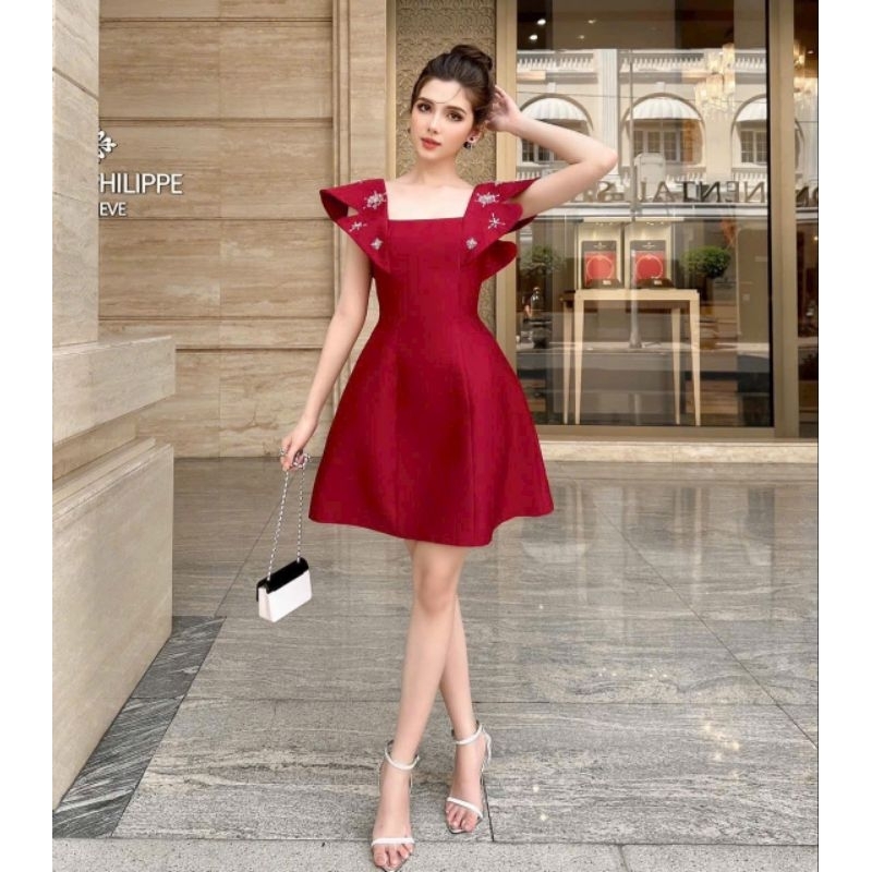 Đầm Sét Chọn Trên Live