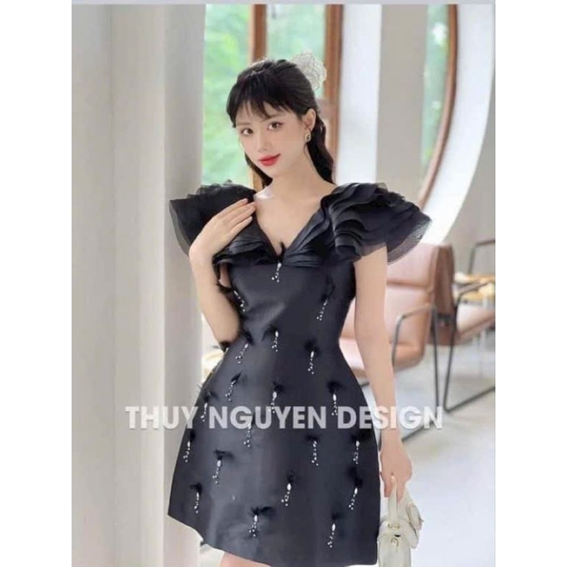 Đầm Sét Chọn Trên Live