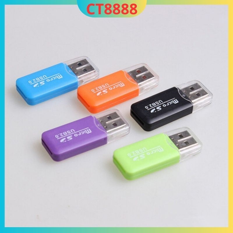 Đầu đọc thẻ nhớ Micro sd,đầu lọc thẻ sử dụng cho máy tính, laptop, tivi, loa đài