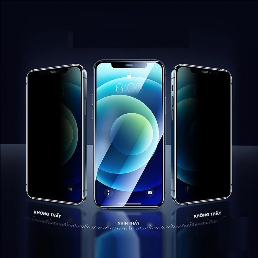 Kính cường lực iphone chống nhìn trộm KingKong 4D Wekome , 7 8 Plus