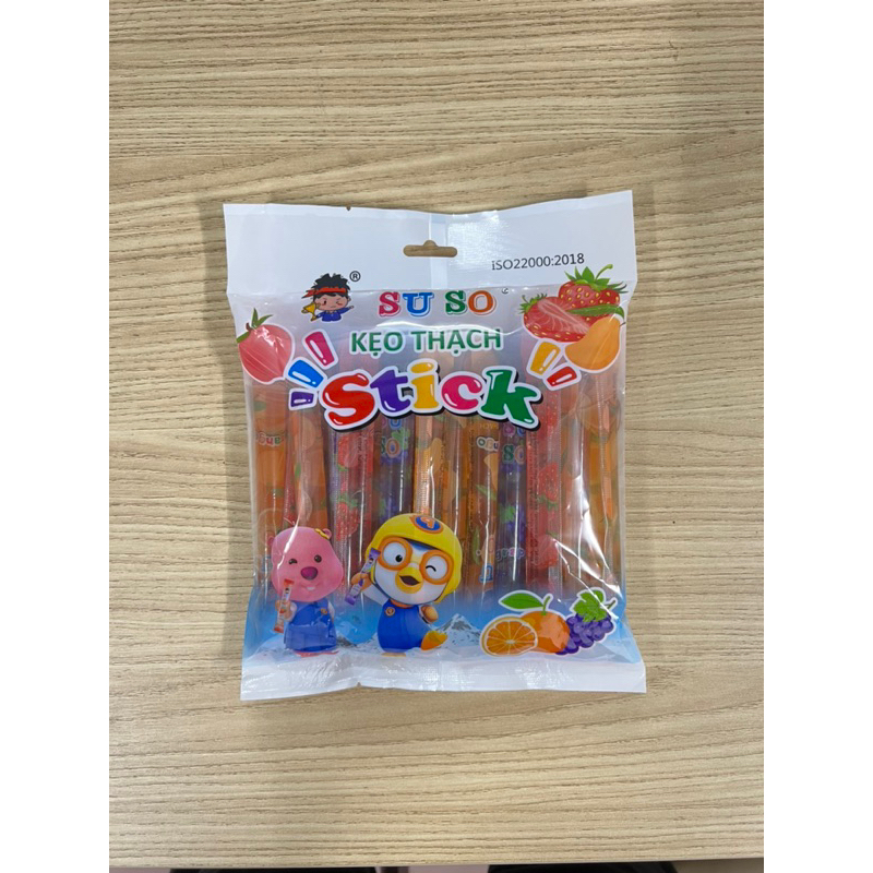 Kẹo Thạch Suso Stick Que Phú Cường 360gr  - Cam Kết Hàng Chính Hãng 100%