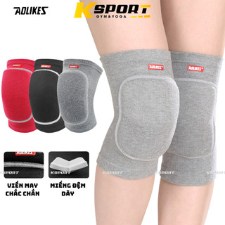 Bảo Vệ Đầu Gối  Aolikes 0210, Băng Gối Hỗ Trợ Chơi Thể Thao, Gym, Yoga Có Đệm Mút Chống Chấn Thương Đầu Gối
