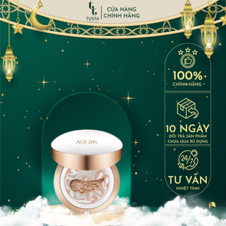 Phấn tươi dưỡng da che phủ bền màu AGE 20's  Signature Essence Cover Pact Long Stay 14g x 2 lõi