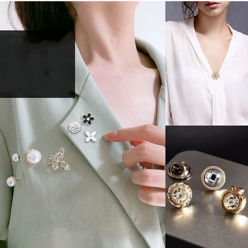🎁Cài áo giả trai óng ánh