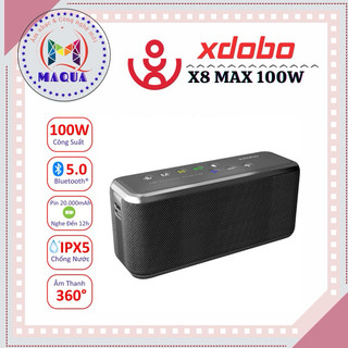 Loa bluetooth ngoài trời xdobo x8 max 100w siêu trầm chíp âm thanh dsp tws chống nước ipx5 pin 20000mah