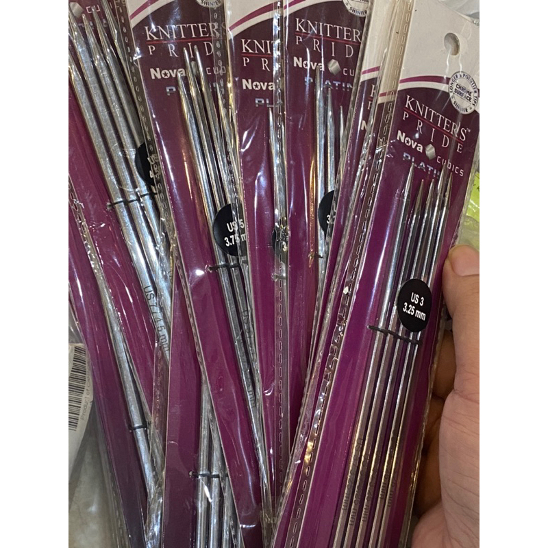 Kim vuông 2 đầu knitter pride cubic