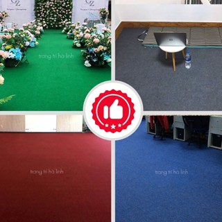  Thảm nỉ trải sàn nỉ lót sàn văn phòng cửa hàng thảm sự kiện giá rẻ dạng cuộn 3mm 