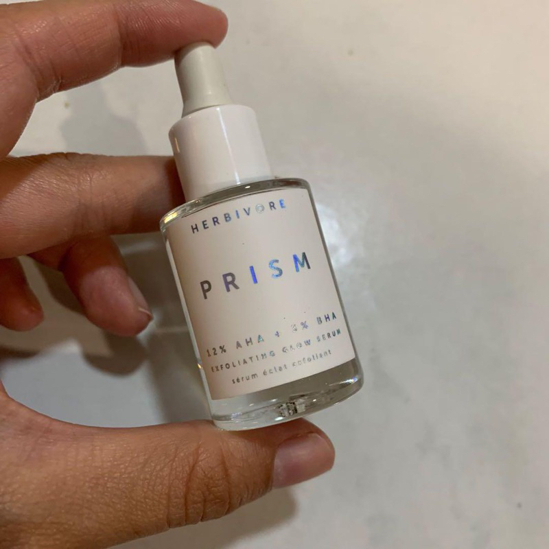 Serum Herbivore Prism AHA + BHA Exfoliating Glow 10ml $20