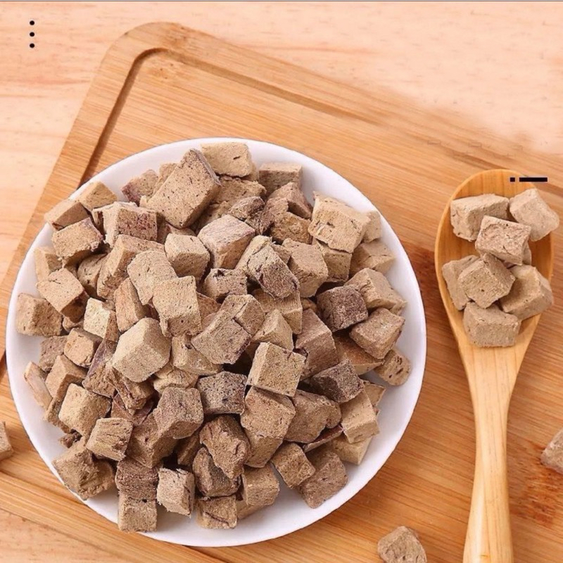 [ KO BAO GỒM HÚT ẨM ] Gan gà sấy, Gà viên sấy, Trứng sấy thơm ngon bổ dưỡng túi 500g cho chó mèo, ha