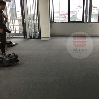 Thảm nỉ xám đậm trải văn phòng giá rẻ 3mm , thảm sự kiện hội nghị khai trương trải lối đi hội nghị