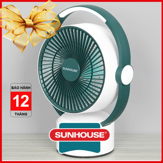 Quạt tích điện Sunhouse Loại TO mới nhất năm 2023 Gồm 02 Ắc quy tích điện Lớn nhất Việt Nam Sản phẩm có vỏ ngoài bằng ch
