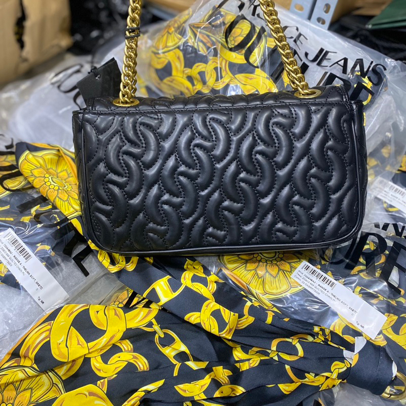 Túi versace nắp gập kèm khăn mẫu mới