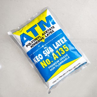 Keo sữa ATM túi 1kg dán thảm simili, keo sữa dán giấy dán tường tranh dán tường