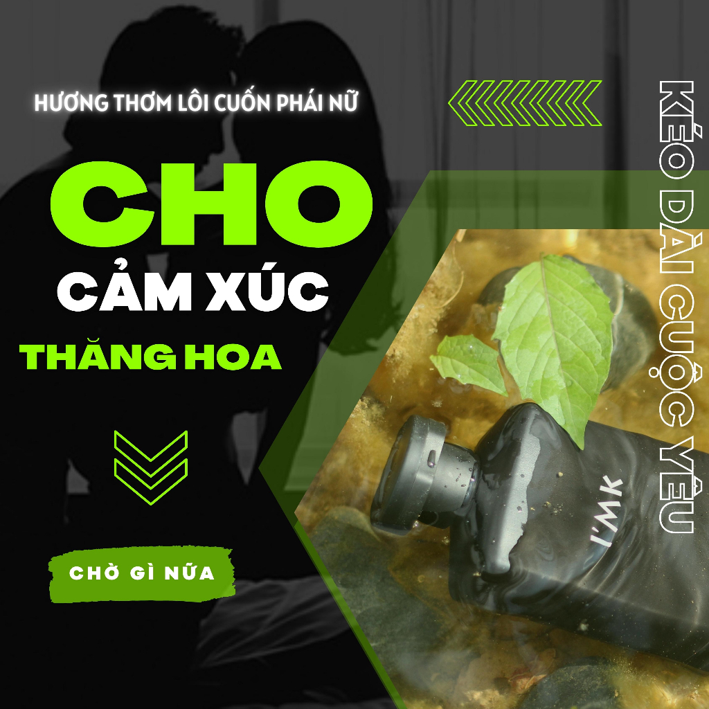 Tinh Chất Vệ Sinh Nam Cao Cấp Lưu Hương 4 Giờ Chính Hãng I'MK Tiêu Chuẩn Hàn Quốc