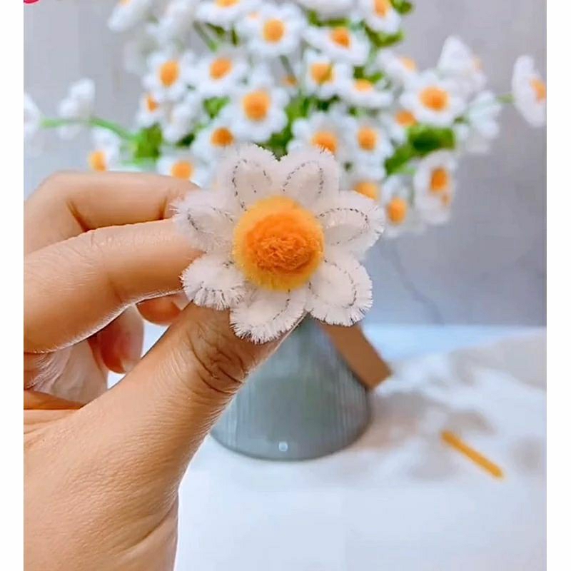 Cúc hoạ mi kẽm nhung trang trí