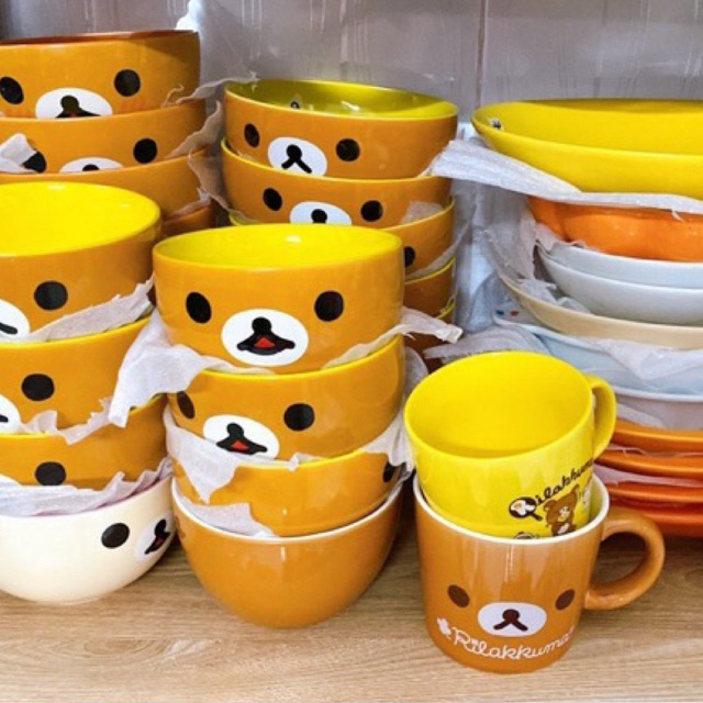Tô dĩa gấu ly rilakkuma rilakuma các loại