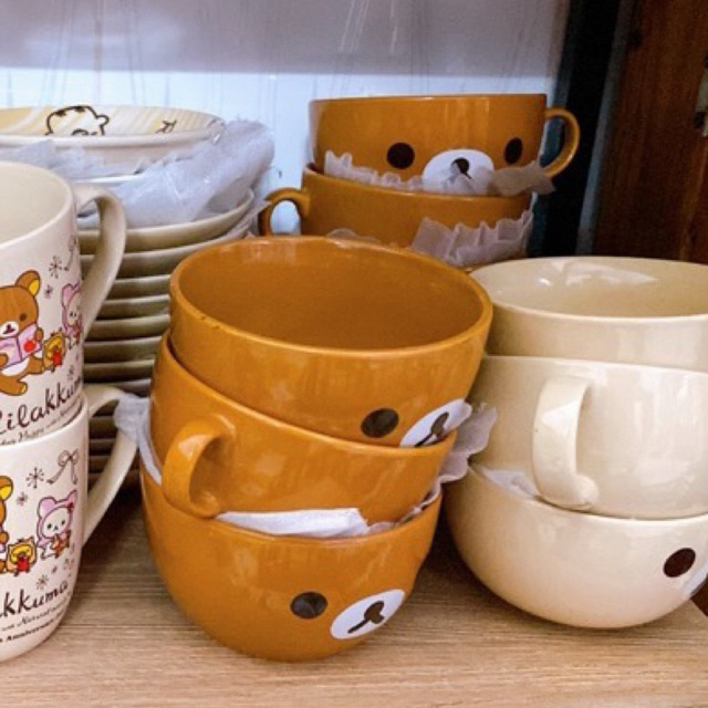 Tô dĩa gấu ly rilakkuma rilakuma các loại