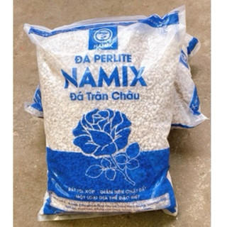 Đá perlite namix, đá trân châu, đá trộn giá thể trồng sen đá, xương rồng