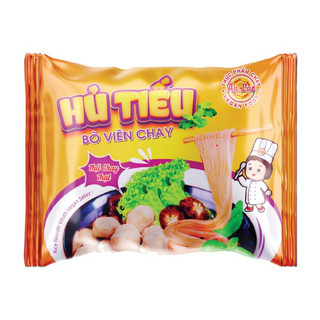Hủ tiếu bò viên chay âu lạc 92g