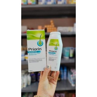 Dầu gội PRIORIN giúp giảm rụng tóc dành cho tóc mỏng và thưa, chai 200ml, xuất xứ Đức